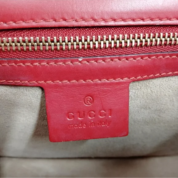 Gucci Sylvie Sherry Line Hand Bag Leather - Picture 6 of 8